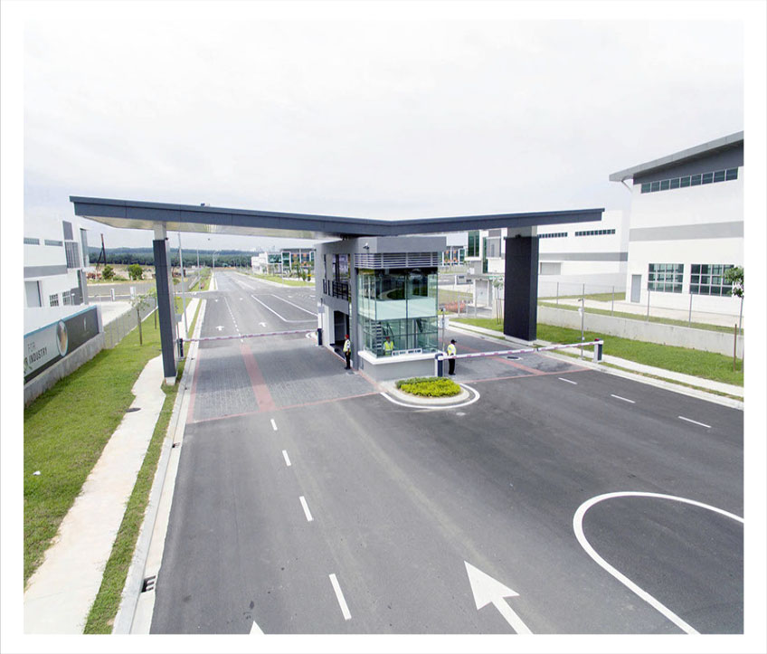 Frontier Industrial Park Amenities Premium & Modern development WB Land